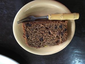 Banana Cake at Siboghana Waroeng in Ubud