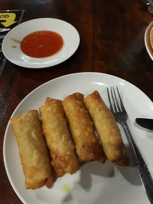 Springrolls - oily at Siboghana Waroeng in Ubud