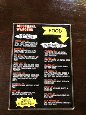 21.03.2020 at Siboghana Waroeng in Ubud