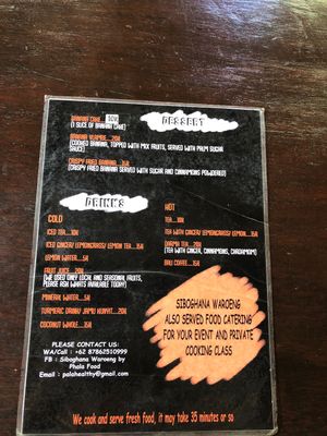 21.03.2020 at Siboghana Waroeng in Ubud