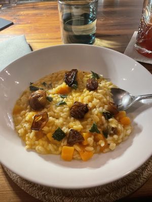 Squash risotto   at Revival by Toast in Port Jefferson