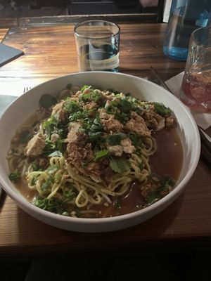 Thai bus noodles   at Revival by Toast in Port Jefferson