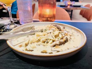 Truffle Tagliatelle   at Planta - Brentwood in Los Angeles