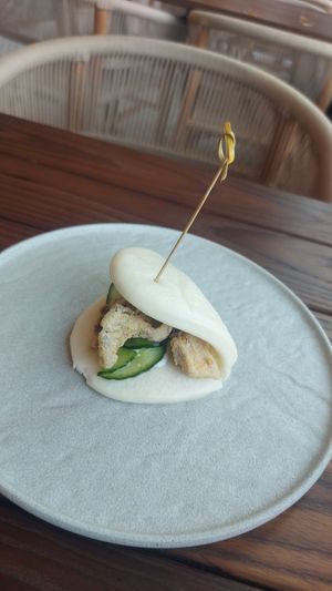 Boa bun at Planta - Brentwood in Los Angeles