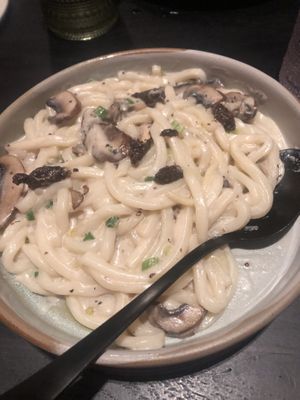 Udon noodles   at Planta - Brentwood in Los Angeles