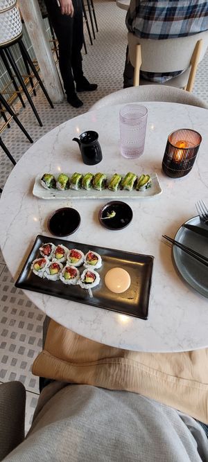 Delicious sushi 🍣 at Planta - Brentwood in Los Angeles
