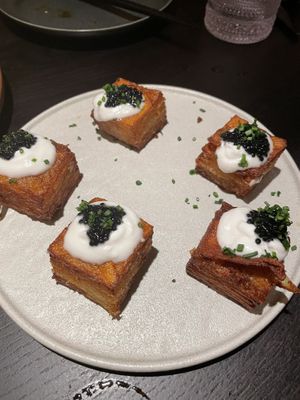 Glorified hash browns with coconut cream 🙃  at Planta - Brentwood in Los Angeles