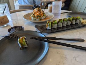 Great sushi options 😋 at Planta - Brentwood in Los Angeles