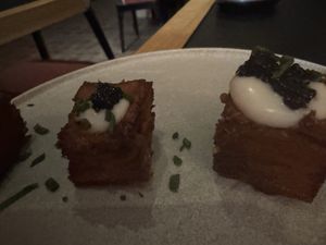 1,000 layer potatoes  at PLANTA Queen in Atlanta