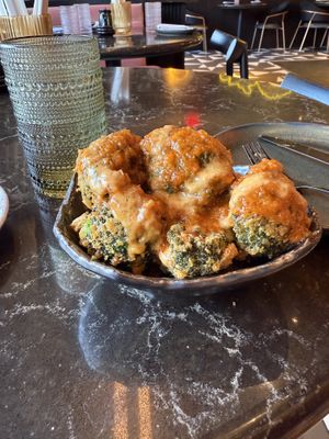 Bang bang broccoli  at PLANTA Queen in Atlanta