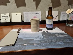 Legend kombucha at Yume Ramen Verona in Verona