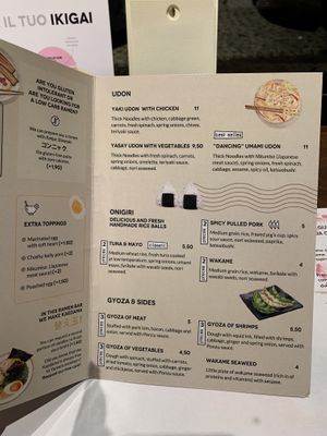 Menu  at Yume Ramen Verona in Verona