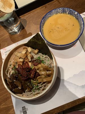 Sweet Miso Tsukemen (includes honey in the miso)  at Yume Ramen Verona in Verona