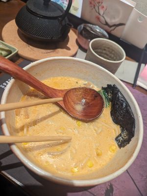 Tan tan Ramen (so goooooood) at Yume Ramen Verona in Verona