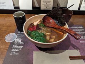 Natural ramen at Yume Ramen Verona in Verona