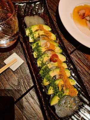 Avocado dry Miso at Nobu  in Dubai