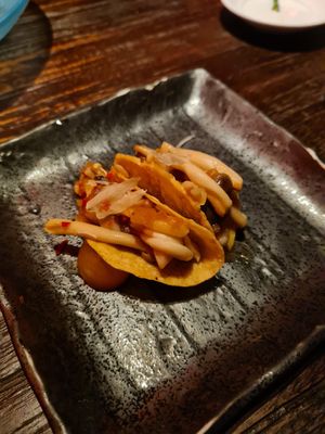 Shimeji Taco at Nobu  in Dubai
