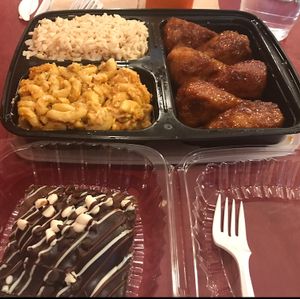 one tray feeds 3 people at Elife in Capitol Heights