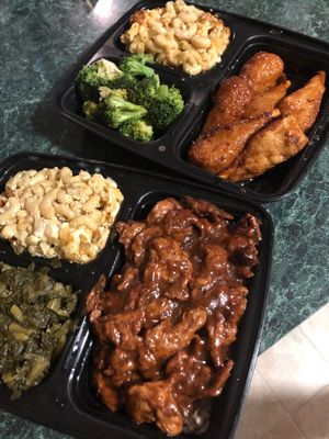 Jerk Chicken and Maple Curry Chicken at Elife in Capitol Heights