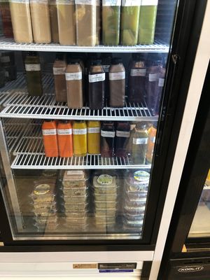 Pressed juice at Elife in Capitol Heights