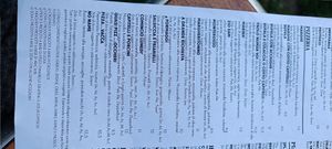 Menù at Luppoleria in Piacenza