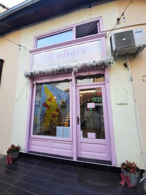  at Aj Zdravo Coffee and Cake Shop in Novi Sad
