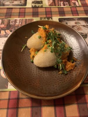 Dumplings   at Bernelių Užeiga - Senamiestyje in Kaunas