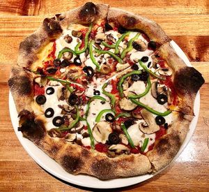 Vegan ‘Five Star’ pizza  at Pitfire Pizza - Time Out Market in Dubai
