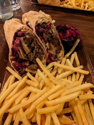 Mixed kabab at The Flying Duck in Glasgow