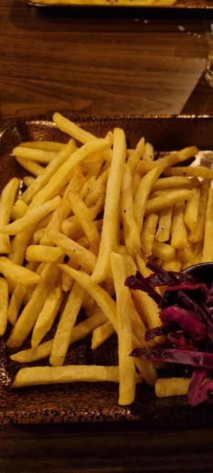 Chips are class too at The Flying Duck in Glasgow