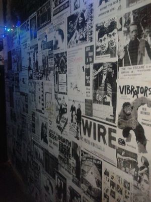 Decor at The Flying Duck in Glasgow