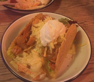 jackfruit bbq tacos at The Flying Duck in Glasgow