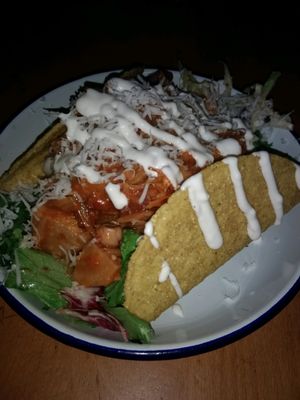 jackfruit tacos at The Flying Duck in Glasgow