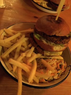 vegan big mac my true love at The Flying Duck in Glasgow