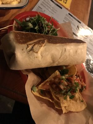 Burrito  at The Flying Duck in Glasgow