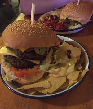 Best burger I’ve ever had I still dream about it every night at The Flying Duck in Glasgow