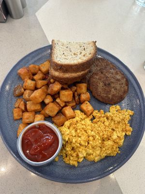 “3 eggs anyway” breakfast  at Overlook Grill in Las Vegas