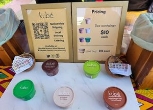 5oz containers at kube in Oakland