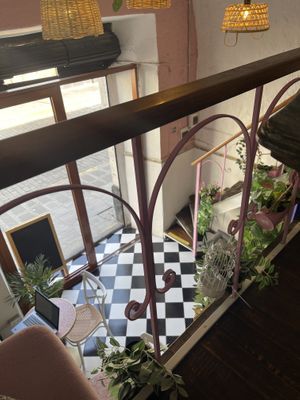 Inside  at Satiba Therapy Coffee Shop in Arequipa