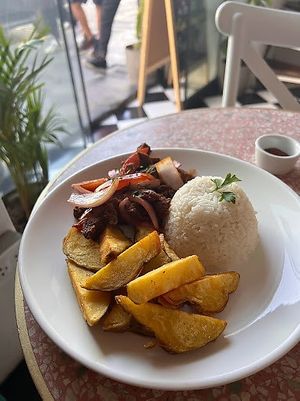  at Satiba Therapy Coffee Shop in Arequipa