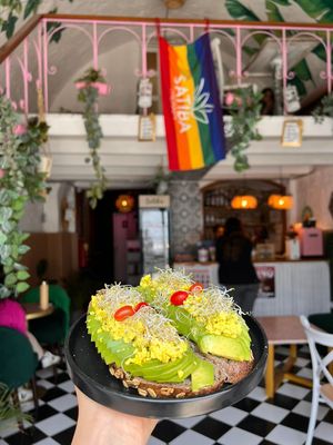  at Satiba Therapy Coffee Shop in Arequipa