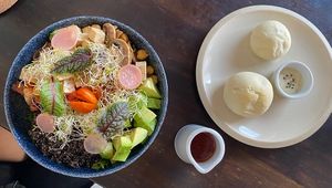 Plant Power Bowl   at Satiba Therapy Coffee Shop in Arequipa