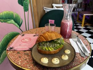   at Satiba Therapy Coffee Shop in Arequipa