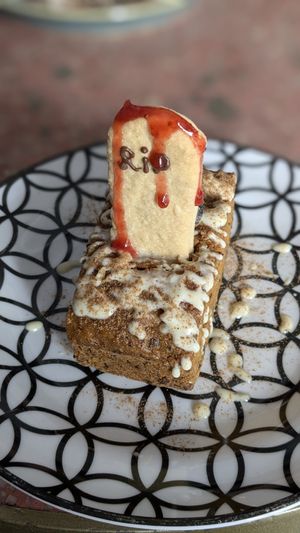 Carrot Cake 🍰 at Satiba Therapy Coffee Shop in Arequipa