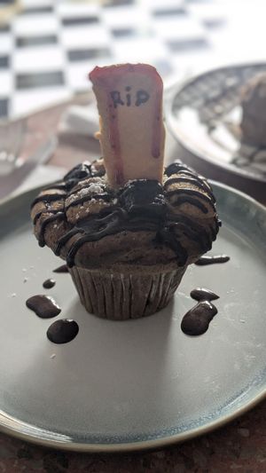 🧁Muffin (Chocolate & Banana) at Satiba Therapy Coffee Shop in Arequipa