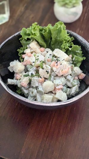 Menu del Dia (Salad) at Satiba Therapy Coffee Shop in Arequipa