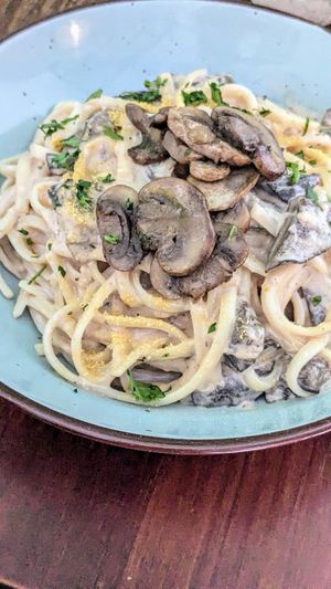 Menu del Dia - Main 1 at Satiba Therapy Coffee Shop in Arequipa