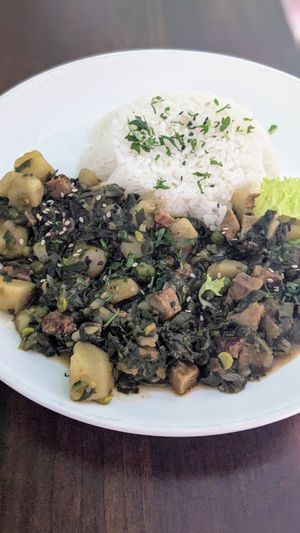 Menu del Dia - Main 2 at Satiba Therapy Coffee Shop in Arequipa