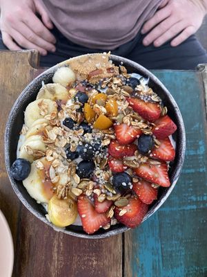 ‘Healthy’ breakfast special  at Satiba Therapy Coffee Shop in Arequipa