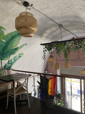 Top level   at Satiba Therapy Coffee Shop in Arequipa